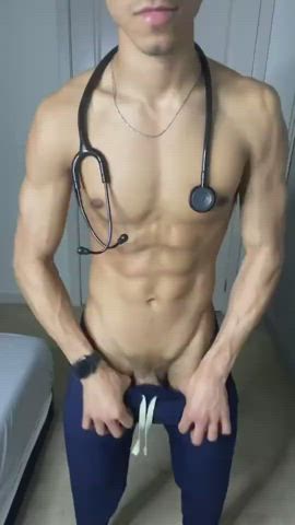 cock cock worship gay medical solo gif