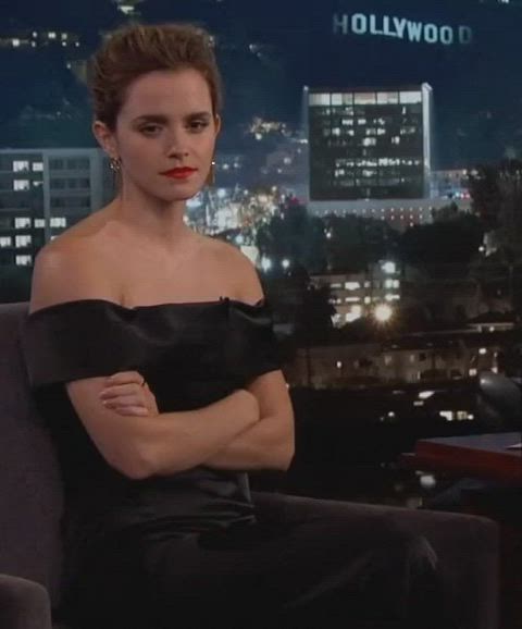 Emma Watson Breaks out laughing