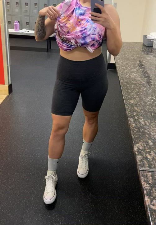 Would you come workout with me 😈