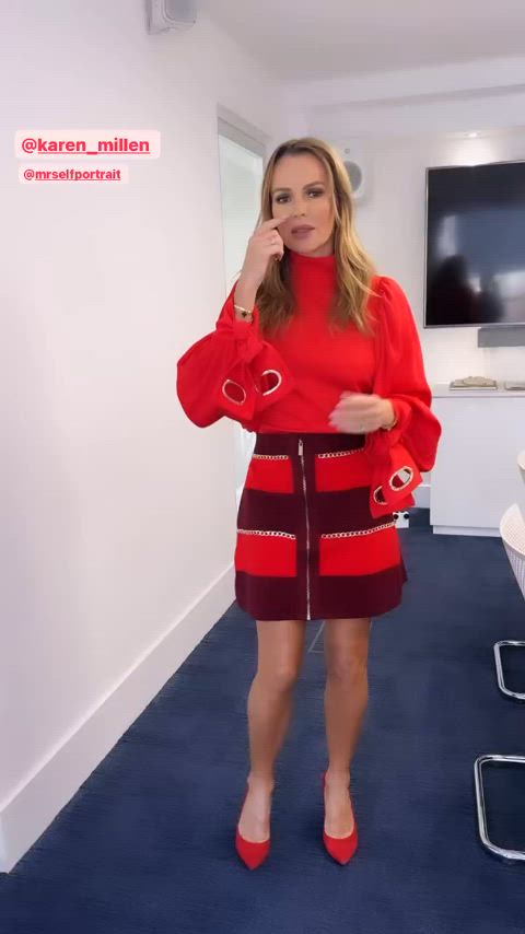 beautiful celebrity dress legs milf gif