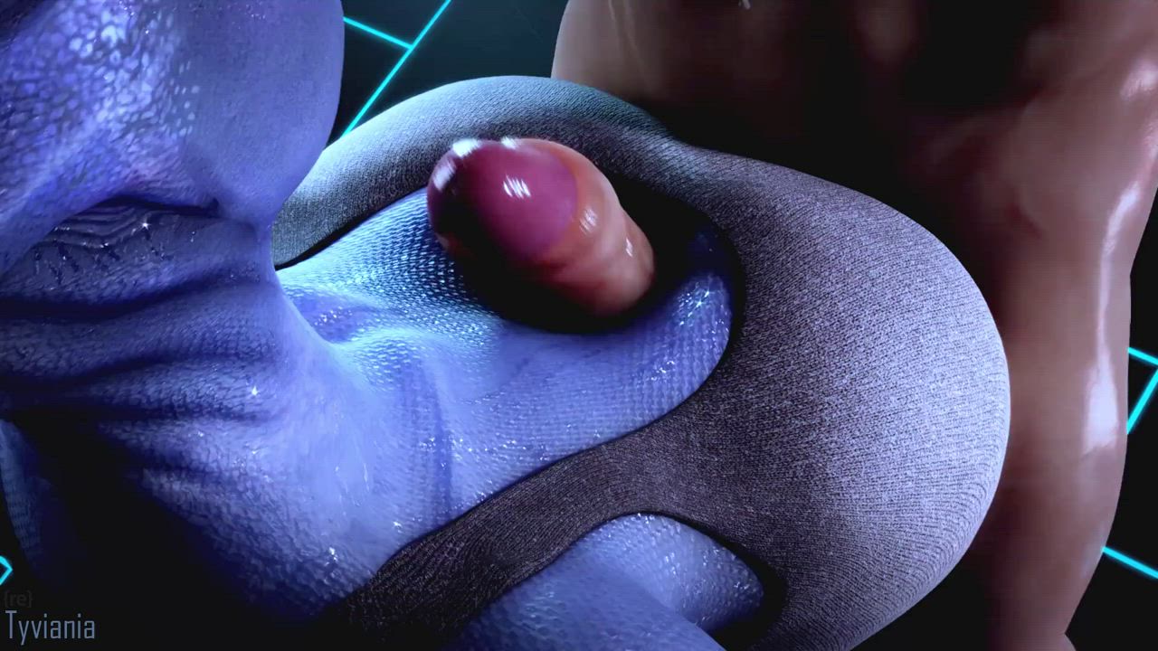 3D Alien Animation Big Dick Big Tits Titty Fuck gif