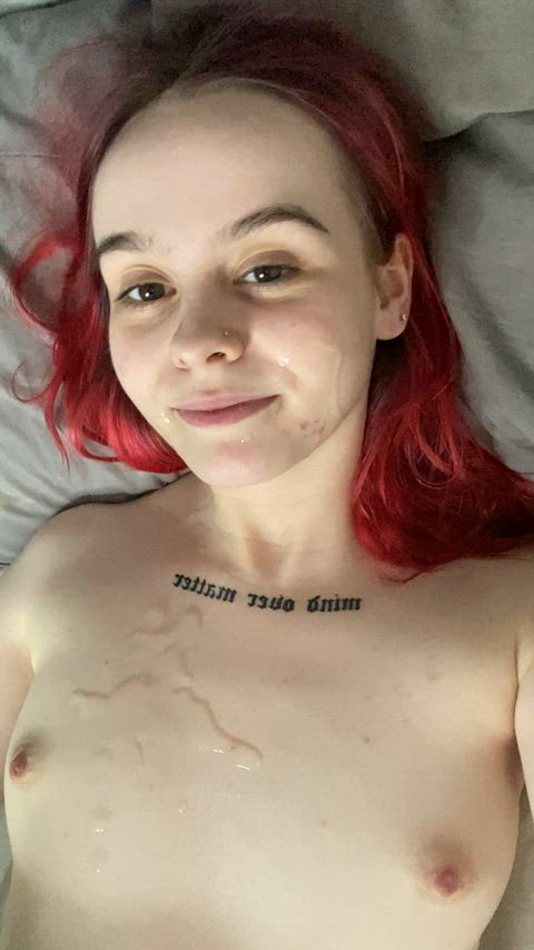 amateur australian boobs cumshot cute onlyfans petite tattoo cumslut gif