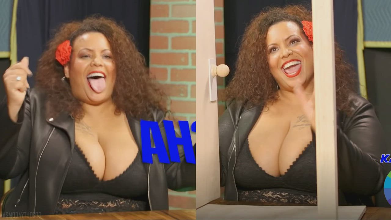 Big Tits Ebony gif