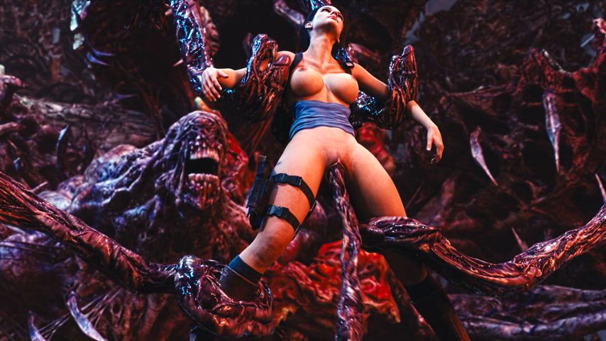  Jill vs Final Form Nemesis (SensualSirens) [Resident Evil] 