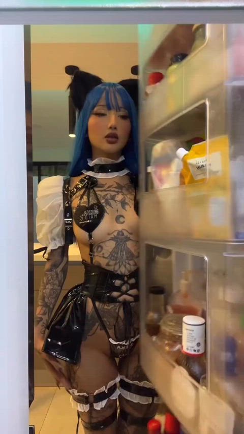 cosplay non-nude solo gif