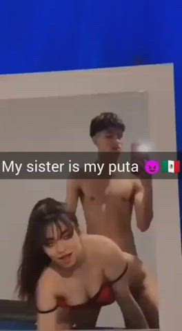 brother caption mexican sister taboo gif