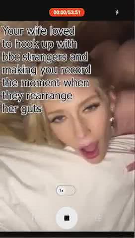 ass bbc blonde cuckold rough gif