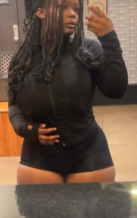 at the gym