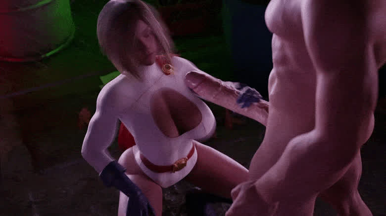 3d animation boobs handjob gif