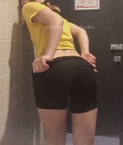 Ass Fitness Fitting Room gif