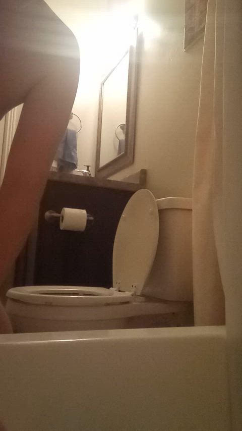 humiliation piss toilet gif