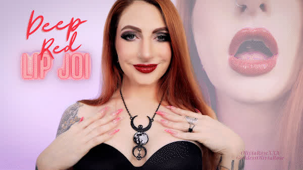 clips4sale femdom joi lips lipstick lipstick fetish milf pov redhead iwantclips gif