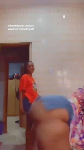 African Ass Booty gif