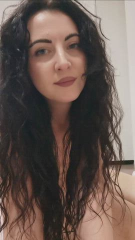 ass curly hair petite gif