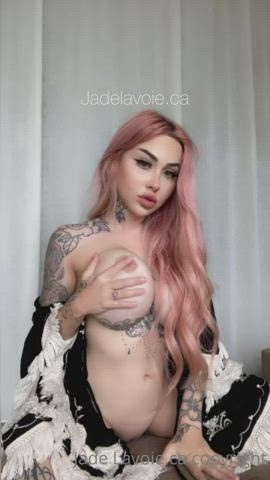 Fake Tits Sensual Tattoo gif