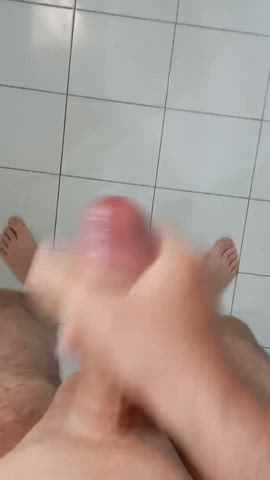 Big Balls Big Dick Shaved gif