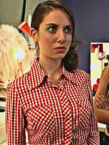 Alison Brie Big Tits Boobs Celebrity Lingerie Teen gif