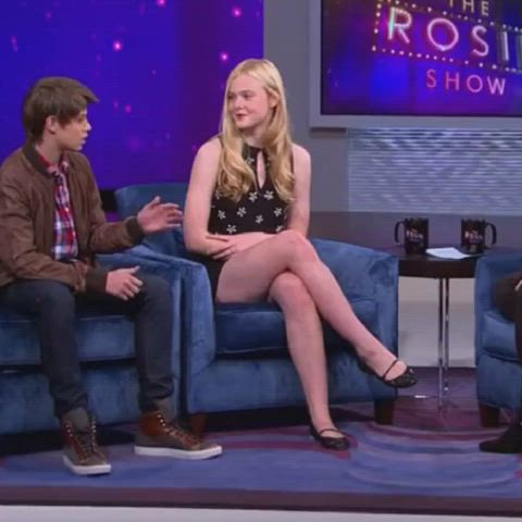 elle fanning legs legs up gif