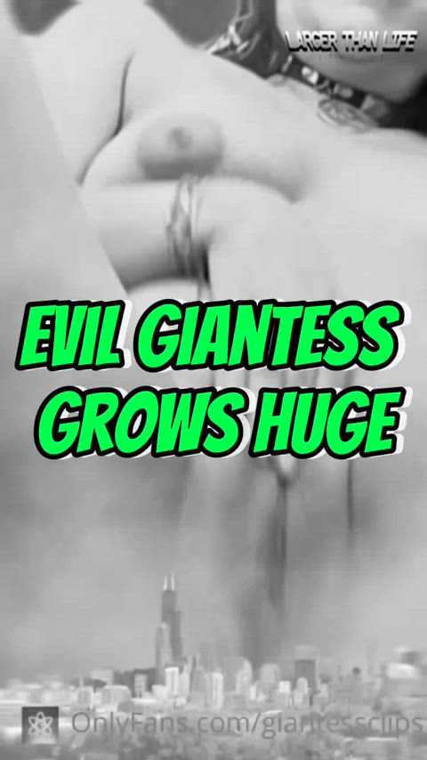 New 15 minute long giantess growth video FREE with your LTL Giantess subscription!