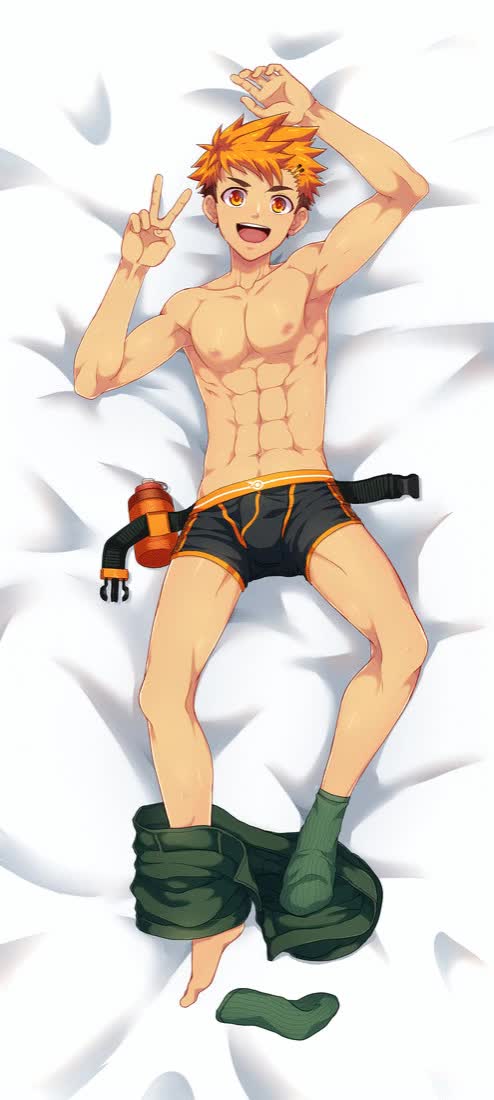 Hiro dakimakura front c