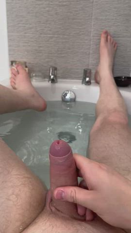 bathtub gay watersports gif