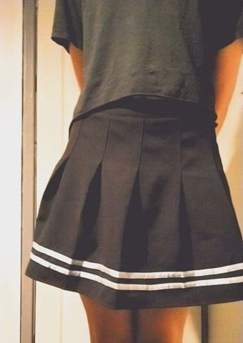 Something's under my skirt ;)