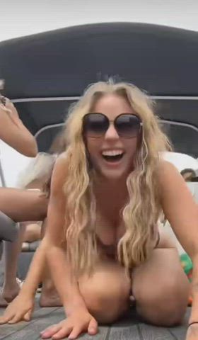 Bikini Squeezing Tits Porn GIF by terpssc