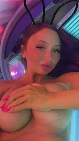 Barely Legal Fake Tits Tanlines Tanned Porn GIF by bimbodoll