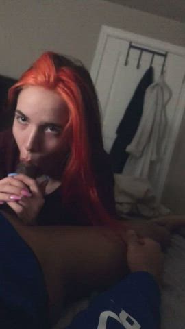 blowjob feet goth interracial teen gif