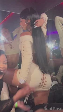 ass dress ebony gif