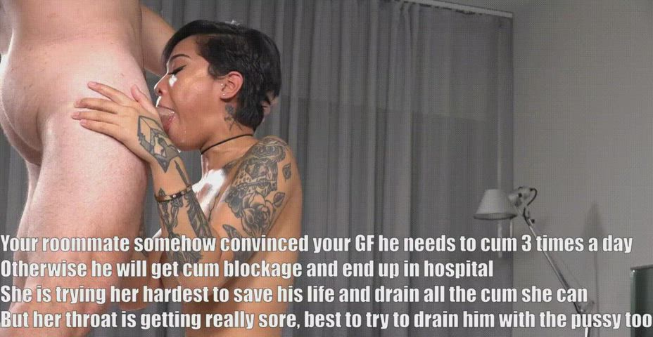 Cum blockage is a really serious condition!