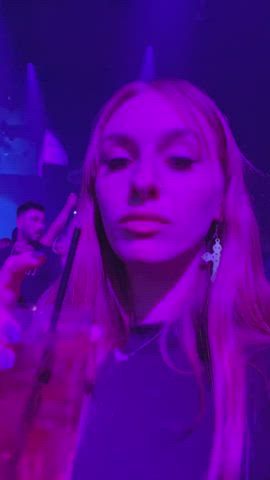 angel youngs club nightclub non-nude party gif