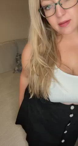 BBW Big Ass Big Tits Blonde gif