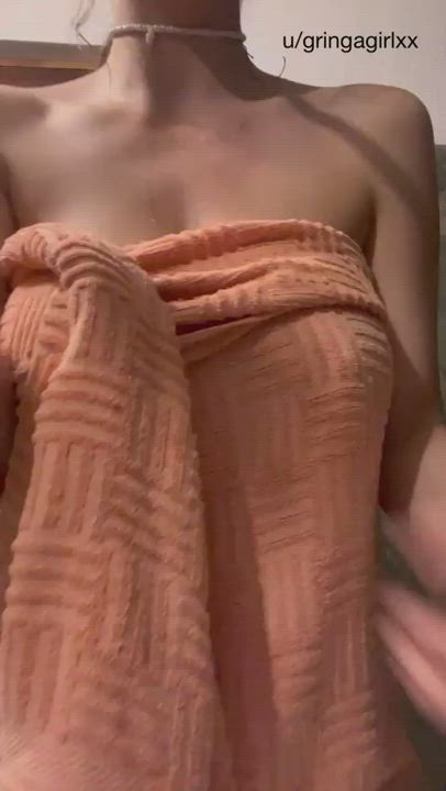 Boobs Shower Tease gif