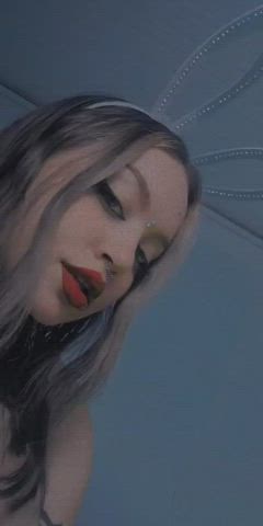 Facial Licking Lipstick Lipstick Fetish Sex Doll gif