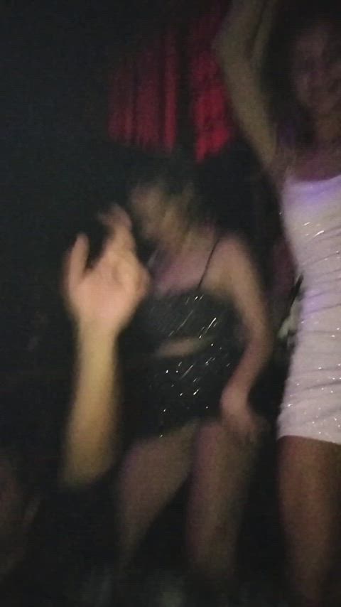 ass grinding nightclub teen tight ass tits gif