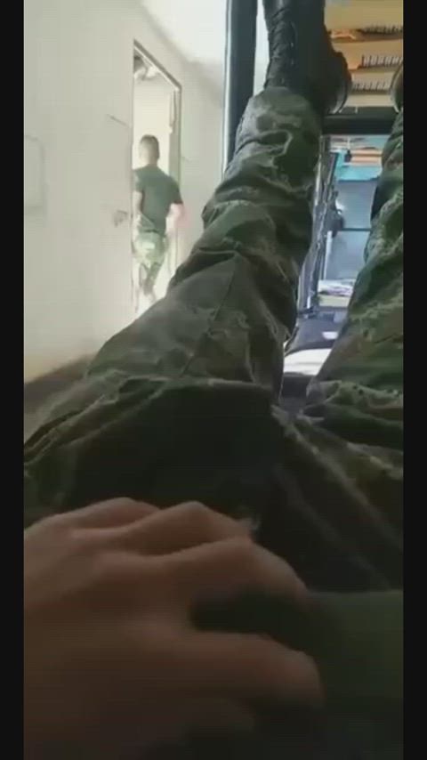 german military twink gif