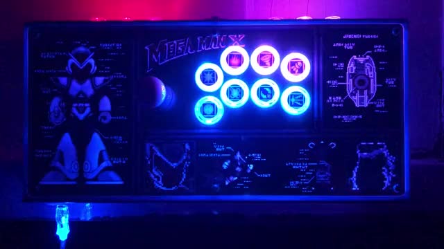 Mega Man X Custom Fightstick