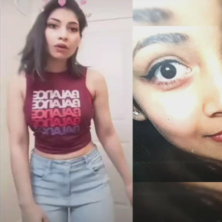 18 Years Old Bangladeshi Cum Cute Desi Indian POV Sex Toy Teen TikTok Tribute gif