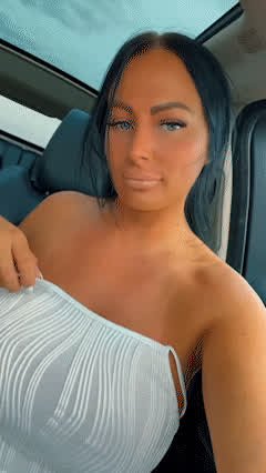 big tits busty milf tanned gif