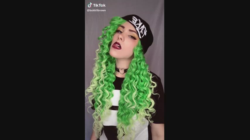 goth strip tiktok gif