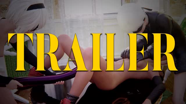 Trailer: Tifa having Fun with 2B this morning PART 2