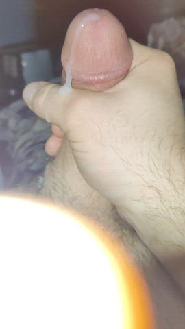 Had an intense pumping cumshot earlier that felt incredible