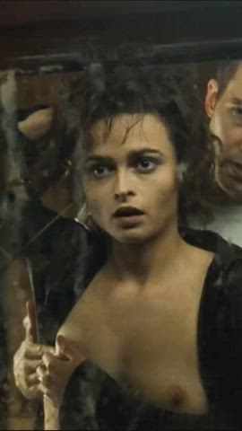 Boobs Groping Helena Bonham Carter Mirror Nipples gif