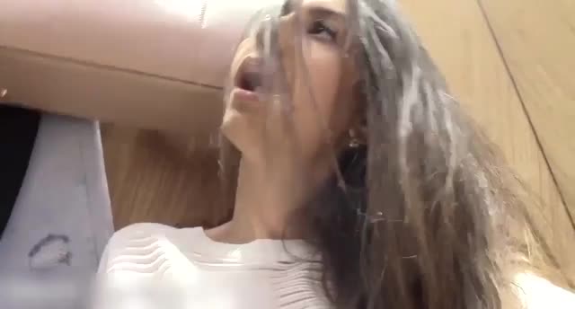 She Going A Little Bit Too Far In The Dressing Room [Gif]