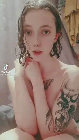 ahegao tattoo tiktok gif