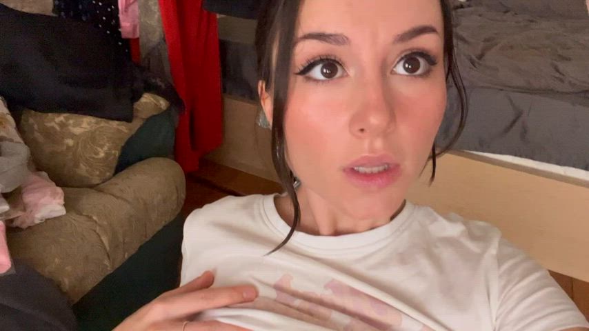 ass big ass brunette cute fansly petite small tits teen tits r/ddlg gif