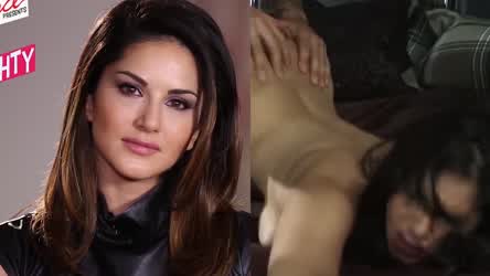 Bed Sex Bollywood Masturbating Nude Pornstar Sunny Leone gif