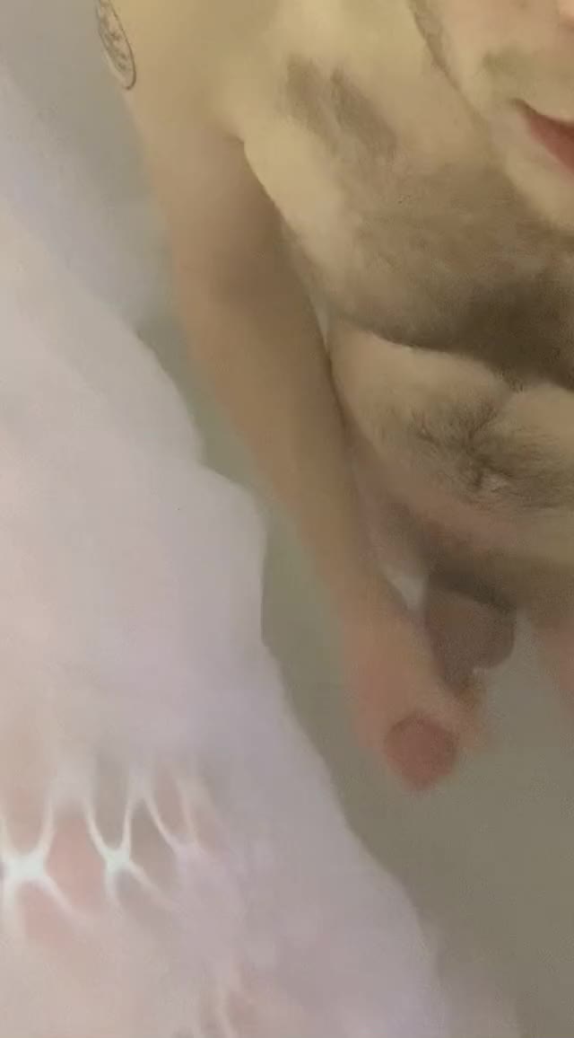 Cumming in the shower