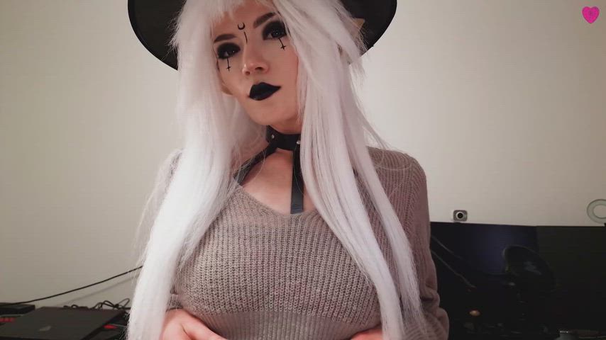 costume cumshot doggystyle elf facial halloween pronebone side fuck spanking witch